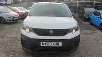 USED 2020 20 PEUGEOT PARTNER 1.5 BlueHDi 1000 Professional Standard Panel Van 5dr Diesel Manual SWB Euro 6 (s/s) (100 bhp) BLUETOOTH, PARKING SENSORS, ULEZ