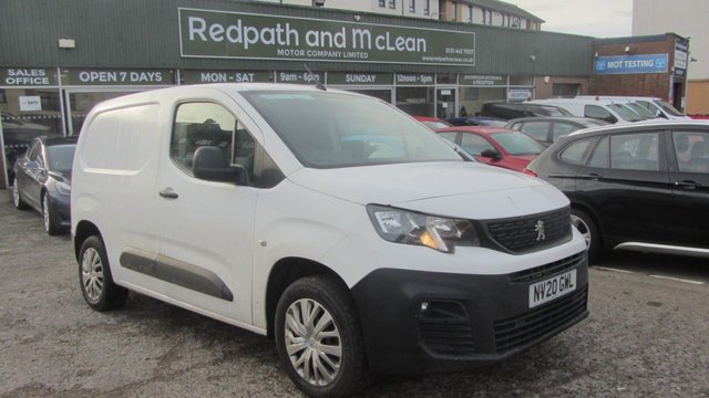 View our Peugeot Partner 1.5 BlueHDi 1000 Professional Standard Panel Van 5dr Diesel Manual SWB Euro 6 (s/s) (100 bhp)