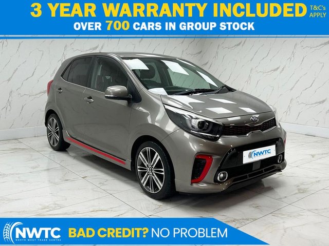 View our Kia Picanto 1.25 GT-Line Hatchback 5dr Petrol Manual Euro 6 (83 bhp) F/S/H X5!!