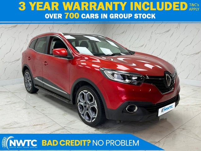 View our Renault Kadjar 1.2 TCe Dynamique SE Nav SUV 5dr Petrol Manual Euro 6 (s/s) (130 ps) FULL RENAULT S/H! 1 FORMER OWNER!