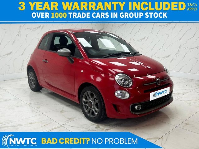 View our Fiat 500 1.2 S Hatchback 3dr Petrol Manual Euro 6 (s/s) (69 bhp) 2 FORMER OWNERS! 