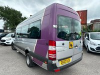 USED 2013 63 MERCEDES-BENZ SPRINTER 2.1 514 CDI TL17 Tourer G-Tronic RWD XLWB High Roof Euro 6 5dr 17 SEAT COACH|AUTO|EURO6|NoVAT
