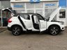USED 2020 70 VOLVO XC40 2.0 B4 MHEV R-Design SUV 5dr Petrol Hybrid Auto Euro 6 (s/s) (197 ps) Finished in CRYSTAL WHITE MET with contrasting EBONY HEATED LEATHER/ALCANTARA TRIM. This Volvo XC40 is a spacious small SUV with smart styling and a comfortable drive. In short it is a bit of a cracker with a sophisticated look and an upmarket feel. Features include Sat Nav, DAB, B/Tooth, Leather Seats, Power Electric Boot, 18" Alloys, Tints, Cruise and more. Volvo Dealer serviced at 14239 miles, 44913 miles and at 59116 miles.