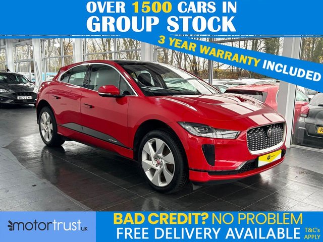 View our Jaguar I-Pace 400 90kWh SE SUV 5dr Electric Auto 4WD (400 ps) 1 OWNER FROM NEW! 