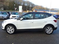 USED 2021 21 SEAT ARONA 1.0 TSI SE Technology 5d DSG 110 S/S 1 OWNER FROM NEW, GOOD SERVICE HISTORY, SAT NAV, WIRELESS PHONE CHARGER, FULL LINK FOR APPLE CARPLAY ANDROID AUTO & MIRROR LINK, REAR PARKING SENSORS, CRUISE CONTROL & SPEED LIMITER, DAB RADIO, BLUETOOTH PHONE & MUSIC, FRONT ASSIST, DSG AUTOMATIC GEARBOX, FRONT FOG LIGHTS, ROOF RAILS, 17 INCH ALLOYS, LED DAYTIME RUNNING LIGHTS, AUTO LIGHTS, LEATHER MULTIFUNCTION STEERING WHEEL, AIR CONDITIONING, VOICE CONTROL SYSTEM, 2x USB C PORTS, ELECTRIC WINDOWS x4, ELECTRIC MIRRORS, ISO FIX