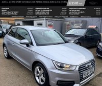 USED 2016 66 AUDI A1 1.0 TFSI Sport Hatchback 3dr Petrol Manual Euro 6 (s/s) (95 ps) 