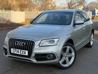 USED 2014 14 AUDI Q5 2.0 TDI S line Plus SUV 5dr Diesel Manual quattro Euro 5 (s/s) (177 ps) 