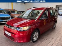 USED 2022 22 VOLKSWAGEN CADDY MAXI 2.0 TDI Life MPV 5dr Diesel DSG Euro 6 (s/s) (122 ps) 5 SEATS ANDROID APPLE CARPLAY CRUISE CONTROL PARKING SENSORS 1 OWNER SERVICE HISTORY WARRANTY