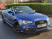 USED 2016 66 AUDI A5 CABRIOLET 2.0 TDI S line Special Edition Plus Convertible 2dr Diesel Multitronic Euro 6 (s/s) (190 ps) 
