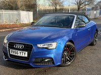 USED 2016 66 AUDI A5 CABRIOLET 2.0 TDI S line Special Edition Plus Convertible 2dr Diesel Multitronic Euro 6 (s/s) (190 ps) 