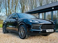 USED 2021 21 PORSCHE CAYENNE 3.0 V6 E-Hybrid 17.9kWh SUV 5dr Petrol Plug-in Hybrid TiptronicS 4WD Euro 6 (s/s) (3.6kW Charger) (462 ps) 18 WAY ADAPTIVE SPORTS SEATS/FPSH
