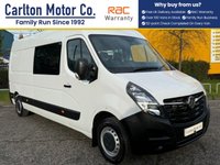 USED 2021 21 VAUXHALL MOVANO 2.3 CDTi 3500 BiTurbo Edition Panel Van [ WELFARE MESS CREW ] FWD L3 H2 Euro 6 (135 ps) Direct to us from lease company