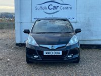 USED 2013 13 HONDA JAZZ 1.3h IMA HS Hatchback 5dr Petrol Hybrid CVT Euro 5 (102 ps) www.suffolkcarcentre.co.uk - Located at Reydon