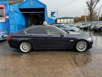 USED 2010 10 BMW 5 SERIES 3.0L 4d  AUTO  241 BHP PROFESSIONAL MEDIA. AUTOMATIC. CREAM LEATHER INTERIOR.