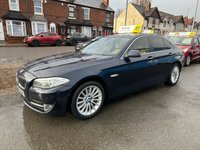 USED 2010 10 BMW 5 SERIES 3.0L 4d  AUTO  241 BHP PROFESSIONAL MEDIA. AUTOMATIC. CREAM LEATHER INTERIOR.
