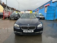 USED 2010 10 BMW 5 SERIES 3.0L 4d  AUTO  241 BHP PROFESSIONAL MEDIA. AUTOMATIC. CREAM LEATHER INTERIOR.