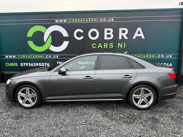 2017 17 AUDI A4 2.0 TDI ultra S line Saloon 4dr Diesel Manual Euro 6 (s/s) (190 ps) * ALLOY WHEELS - SERVICE HISTORY - WARRANTY OPTIONS *