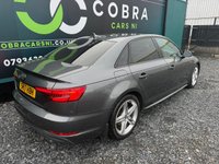 USED 2017 17 AUDI A4 2.0 TDI ultra S line Saloon 4dr Diesel Manual Euro 6 (s/s) (190 ps) * ALLOY WHEELS - SERVICE HISTORY - WARRANTY OPTIONS *