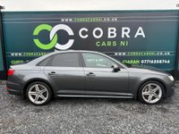 USED 2017 17 AUDI A4 2.0 TDI ultra S line Saloon 4dr Diesel Manual Euro 6 (s/s) (190 ps) * ALLOY WHEELS - SERVICE HISTORY - WARRANTY OPTIONS *