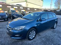 USED 2014 64 VAUXHALL ASTRA 1.3 CDTi ecoFLEX Design Sports Tourer 5dr Diesel Manual Euro 5 (s/s) (95 ps) 12 MONTHS MOT AND FULL ENGINE SERVICE