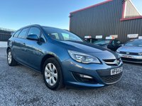 USED 2014 64 VAUXHALL ASTRA 1.3 CDTi ecoFLEX Design Sports Tourer 5dr Diesel Manual Euro 5 (s/s) (95 ps) 12 MONTHS MOT AND FULL ENGINE SERVICE