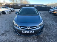 USED 2014 64 VAUXHALL ASTRA 1.3 CDTi ecoFLEX Design Sports Tourer 5dr Diesel Manual Euro 5 (s/s) (95 ps) 12 MONTHS MOT AND FULL ENGINE SERVICE