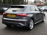 USED 2021 71 AUDI A3 Sportback 1.4 TFSIe 40 S line 5d Petrol Plug-in Hybrid S Tronic 13kWh 204 S/S 1 OWNER, FULL AUDI HISTORY, SAT NAV , VIRTUAL COCKPIT, FULL GREY LEATHER, WIRELESS APPLE CARPLAY / ANDROID AUTO, REAR PARKING SENSORS, DAB RADIO, BLUETOOTH PHONE & MUSIC, 2x USB C PORTS, PRIVACY GLASS, S TRONIC AUTOMATIC, 18 INCH ALLOYS, POWER FOLDING MIRRORS, LEATHER FLAT BOTTOM TIPTRONIC MULTIFUNCTION STEERING WHEEL, CRUISE CONTROL & SPEED LIMITER, RAIN & LIGHT SENSORS, KEYLESS START, VOICE CONTROL, DRIVE SELECT, CLIMATE CONTROL, LANE DEPARTURE WARNING, DETACHABE TOW BAR