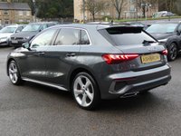 USED 2021 71 AUDI A3 Sportback 1.4 TFSIe 40 S line 5d Petrol Plug-in Hybrid S Tronic 13kWh 204 S/S 1 OWNER, FULL AUDI HISTORY, SAT NAV , VIRTUAL COCKPIT, FULL GREY LEATHER, WIRELESS APPLE CARPLAY / ANDROID AUTO, REAR PARKING SENSORS, DAB RADIO, BLUETOOTH PHONE & MUSIC, 2x USB C PORTS, PRIVACY GLASS, S TRONIC AUTOMATIC, 18 INCH ALLOYS, POWER FOLDING MIRRORS, LEATHER FLAT BOTTOM TIPTRONIC MULTIFUNCTION STEERING WHEEL, CRUISE CONTROL & SPEED LIMITER, RAIN & LIGHT SENSORS, KEYLESS START, VOICE CONTROL, DRIVE SELECT, CLIMATE CONTROL, LANE DEPARTURE WARNING, DETACHABE TOW BAR