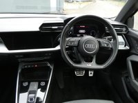 USED 2021 71 AUDI A3 Sportback 1.4 TFSIe 40 S line 5d Petrol Plug-in Hybrid S Tronic 13kWh 204 S/S 1 OWNER, FULL AUDI HISTORY, SAT NAV , VIRTUAL COCKPIT, FULL GREY LEATHER, WIRELESS APPLE CARPLAY / ANDROID AUTO, REAR PARKING SENSORS, DAB RADIO, BLUETOOTH PHONE & MUSIC, 2x USB C PORTS, PRIVACY GLASS, S TRONIC AUTOMATIC, 18 INCH ALLOYS, POWER FOLDING MIRRORS, LEATHER FLAT BOTTOM TIPTRONIC MULTIFUNCTION STEERING WHEEL, CRUISE CONTROL & SPEED LIMITER, RAIN & LIGHT SENSORS, KEYLESS START, VOICE CONTROL, DRIVE SELECT, CLIMATE CONTROL, LANE DEPARTURE WARNING, DETACHABE TOW BAR