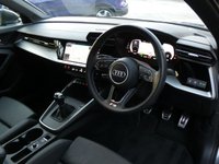 USED 2021 71 AUDI A3 Sportback 1.0 TFSI 30 S line 5d 110 S/S UPGRADED 18 INCH ALLOYS, SAT NAV, VIRTUAL COCKPIT, FULL BLACK LEATHER, WIRELESS APPLE CARPLAY / ANDROID AUTO (SMART PHONE INTERFACE), REAR PARKING SENSORS, DAB RADIO, BLUETOOTH, 2x USB C PORTS, PRIVACY GLASS, MANUAL 6 SPEED, , POWER FOLDING MIRRORS, LEATHER MULTIFUNCTION STEERING WHEEL, CRUISE CONTROL & SPEED LIMITER, RAIN & LIGHT SENSORS, KEYLESS START, VOICE CONTROL, DRIVE SELECT, CLIMATE CONTROL, LANE DEPARTURE WARNING, 1 OWNER, SERVICE HISTORY