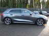 USED 2021 71 AUDI A3 Sportback 1.0 TFSI 30 S line 5d 110 S/S UPGRADED 18 INCH ALLOYS, SAT NAV, VIRTUAL COCKPIT, FULL BLACK LEATHER, WIRELESS APPLE CARPLAY / ANDROID AUTO (SMART PHONE INTERFACE), REAR PARKING SENSORS, DAB RADIO, BLUETOOTH, 2x USB C PORTS, PRIVACY GLASS, MANUAL 6 SPEED, , POWER FOLDING MIRRORS, LEATHER MULTIFUNCTION STEERING WHEEL, CRUISE CONTROL & SPEED LIMITER, RAIN & LIGHT SENSORS, KEYLESS START, VOICE CONTROL, DRIVE SELECT, CLIMATE CONTROL, LANE DEPARTURE WARNING, 1 OWNER, SERVICE HISTORY