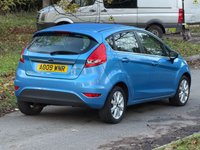 USED 2009 09 FORD FIESTA 1.4 Zetec Hatchback 5dr Petrol Manual (133 g/km, 94 bhp) 