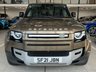 USED 2021 21 LAND ROVER DEFENDER 3.0 D250 MHEV S SUV 5dr Diesel Auto 4WD Euro 6 (s/s) (250 ps) 