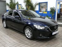 USED 2016 MAZDA MAZDA6 2.0 SKYACTIV-G SE Saloon 4dr Petrol Manual Euro 6 (s/s) (145 ps) SAT NAV BLUETOOTH CRUISE DAB 3 OWNERS SERVICE HISTORY 5 SERVICES TO 72K MILES JAN 2025 WARRANTY