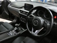 USED 2016 MAZDA MAZDA6 2.0 SKYACTIV-G SE Saloon 4dr Petrol Manual Euro 6 (s/s) (145 ps) SAT NAV BLUETOOTH CRUISE DAB 3 OWNERS SERVICE HISTORY 5 SERVICES TO 72K MILES JAN 2025 WARRANTY