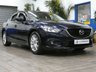 USED 2016 MAZDA MAZDA6 2.0 SKYACTIV-G SE Saloon 4dr Petrol Manual Euro 6 (s/s) (145 ps) SAT NAV BLUETOOTH CRUISE DAB 3 OWNERS SERVICE HISTORY 5 SERVICES TO 72K MILES JAN 2025 WARRANTY