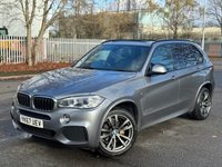 USED 2017 67 BMW X5 3.0 30d M Sport SUV 5dr Diesel Auto xDrive Euro 6 (s/s) (258 ps) ULEZ+PAN RF+LTHR+FSH+NAV+PC+