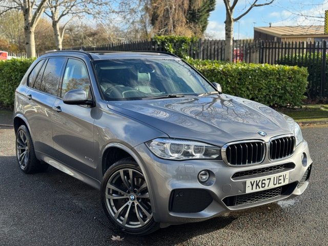 2017 67 BMW X5 3.0 30d M Sport SUV 5dr Diesel Auto xDrive Euro 6 (s/s) (258 ps)