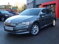 USED 2021 71 SKODA SUPERB Estate 1.4 TSI iV 13kWh SE Technology 5d Petrol Plug-in Hybrid DSG 218 S/S 1 OWNER, FULL SKODA SERVICE HISTORY, SAT NAV, HEATED SEATS, FULL BLACK LEATHER, VIRTUAL COCKPIT, KEYLESS START, ADAPTIVE CRUISE CONTROL & SPEED LIMITER, SMART LINK FOR WIRELESS APPLE CARPLAY & ANDROID AUTO, VOICE CONTROL SYSTEM, FRONT ASSIST, ELECTRIC MEMORY DRIVER'S SEAT, BLUETOOTH, DAB RADIO, LED DAYTIME RUNNING LIGHTS, LED HEADLIGHTS, FRONT & REAR PARKING SENSORS, 17 INCH ALLOYS, POWER FOLDING MIRRORS, CLIMATE CTRL, AUTO LIGHTS & WIPERS, ILLUMINATING VANITY MIRRORS, ISO FIX