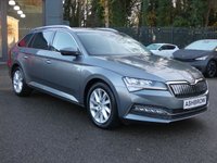 USED 2021 71 SKODA SUPERB Estate 1.4 TSI iV 13kWh SE Technology 5d Petrol Plug-in Hybrid DSG 218 S/S 1 OWNER, FULL SKODA SERVICE HISTORY, SAT NAV, HEATED SEATS, FULL BLACK LEATHER, VIRTUAL COCKPIT, KEYLESS START, ADAPTIVE CRUISE CONTROL & SPEED LIMITER, SMART LINK FOR WIRELESS APPLE CARPLAY & ANDROID AUTO, VOICE CONTROL SYSTEM, FRONT ASSIST, ELECTRIC MEMORY DRIVER'S SEAT, BLUETOOTH, DAB RADIO, LED DAYTIME RUNNING LIGHTS, LED HEADLIGHTS, FRONT & REAR PARKING SENSORS, 17 INCH ALLOYS, POWER FOLDING MIRRORS, CLIMATE CTRL, AUTO LIGHTS & WIPERS, ILLUMINATING VANITY MIRRORS, ISO FIX