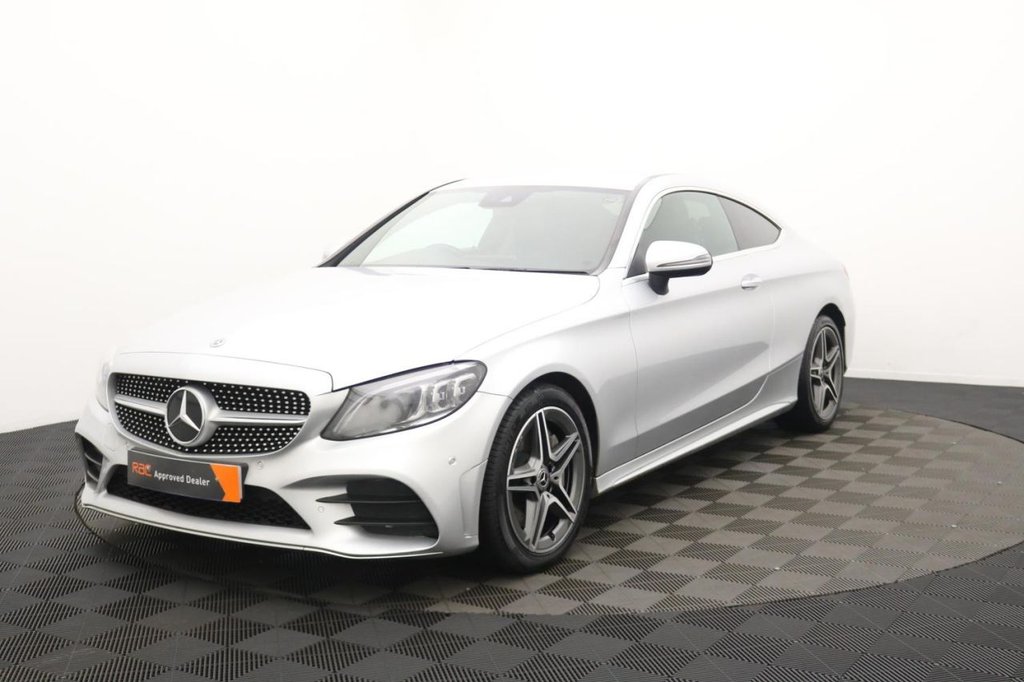 USED 2019 MERCEDES-BENZ C CLASS 2.0 C300 AMG Line (Premium) Coupe 2dr Petrol G-Tronic+ Euro 6 (s/s) (258 ps) Sat Nav, 18" Alloys, Sensors