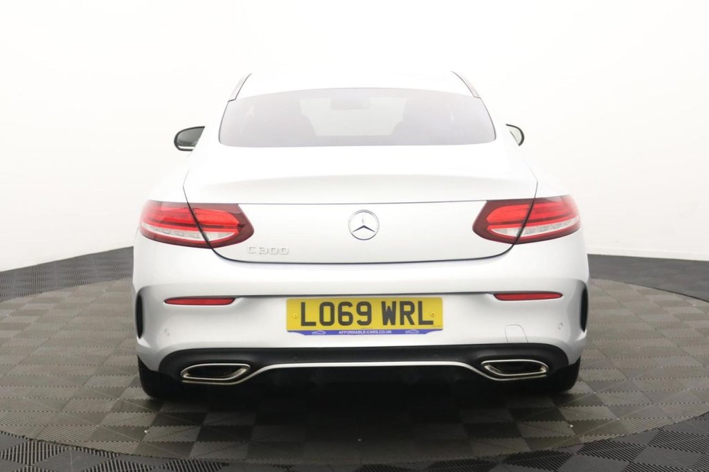 USED 2019 MERCEDES-BENZ C CLASS 2.0 C300 AMG Line (Premium) Coupe 2dr Petrol G-Tronic+ Euro 6 (s/s) (258 ps) Sat Nav, 18" Alloys, Sensors