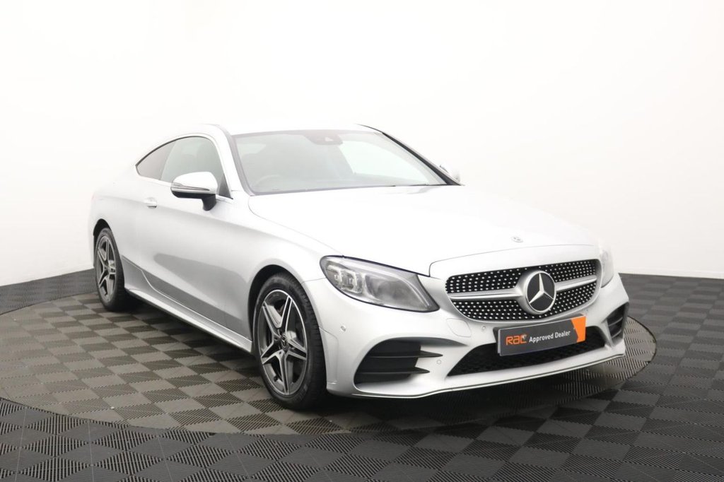 USED 2019 MERCEDES-BENZ C CLASS 2.0 C300 AMG Line (Premium) Coupe 2dr Petrol G-Tronic+ Euro 6 (s/s) (258 ps) Sat Nav, 18" Alloys, Sensors