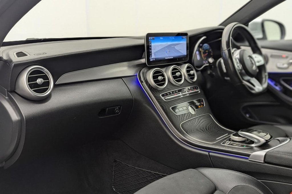 USED 2019 MERCEDES-BENZ C CLASS 2.0 C300 AMG Line (Premium) Coupe 2dr Petrol G-Tronic+ Euro 6 (s/s) (258 ps) Sat Nav, 18" Alloys, Sensors
