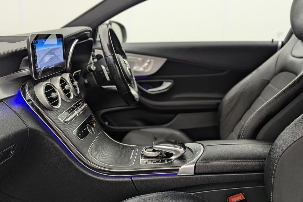 USED 2019 MERCEDES-BENZ C CLASS 2.0 C300 AMG Line (Premium) Coupe 2dr Petrol G-Tronic+ Euro 6 (s/s) (258 ps) Sat Nav, 18" Alloys, Sensors