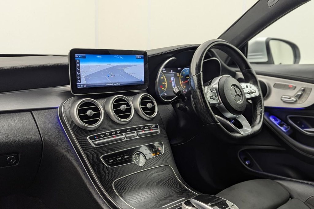 USED 2019 MERCEDES-BENZ C CLASS 2.0 C300 AMG Line (Premium) Coupe 2dr Petrol G-Tronic+ Euro 6 (s/s) (258 ps) Sat Nav, 18" Alloys, Sensors