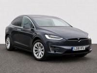 USED 2018 TESLA MODEL X 100D (Dual Motor) SUV 5dr Electric Auto 4WDE (417 bhp) CAMERA, CREAM LEATHER SEATS,SAT NAV