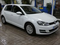 USED 2013 13 VOLKSWAGEN GOLF 1.4 TSI BlueMotion Tech S Hatchback 5dr Petrol Manual Euro 5 (s/s) (122 ps) AIR CON DAB BLUETOOTH 2 OWNERS FROM NEW 12 SERVICES TO 92K MILES CAZ ULEZ COMPLIANT