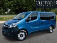 USED VAUXHALL VIVARO 1 OWNER