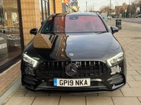 USED 2019 MERCEDES-BENZ A CLASS 1.3 A180 AMG Line (Premium) Hatchback 5dr Petrol 7G-DCT Euro 6 (s/s) (136 ps) Panamericana Grille | Black Alloys